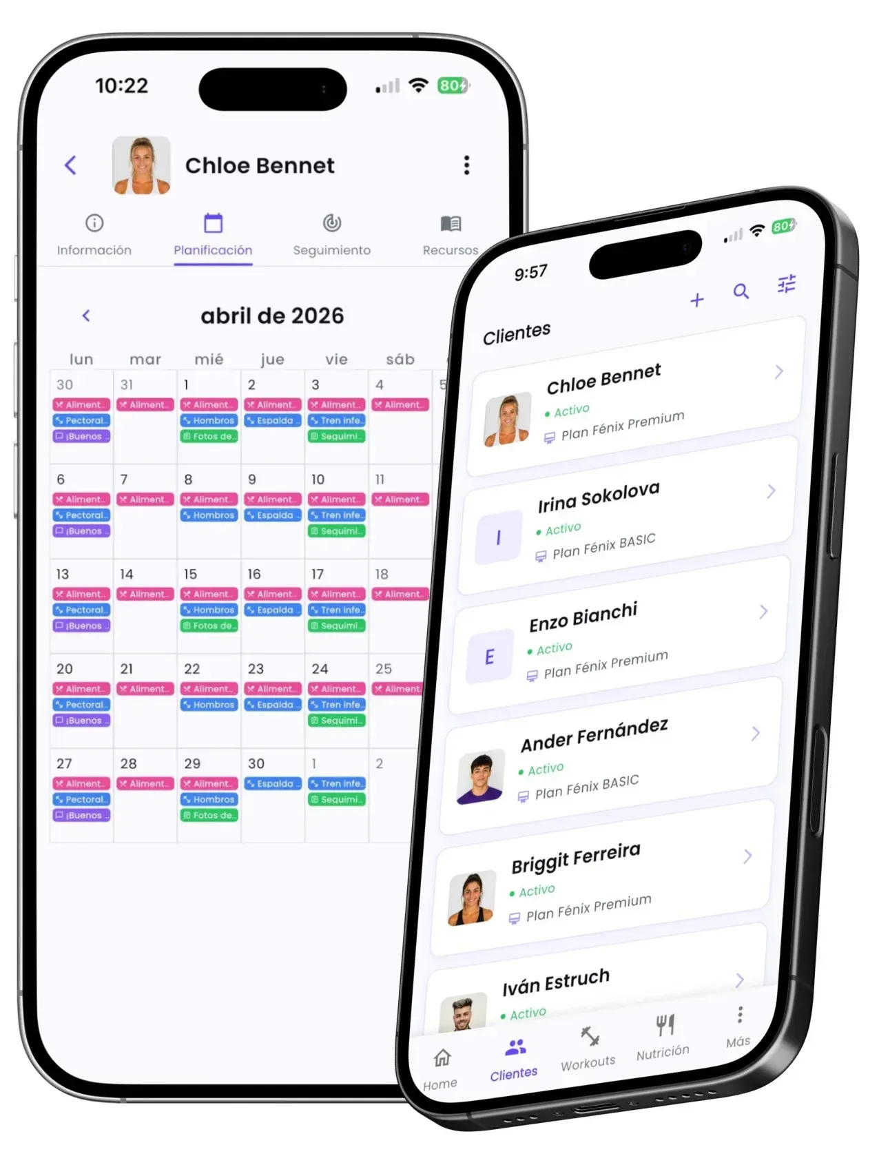 App Tryners en móviles